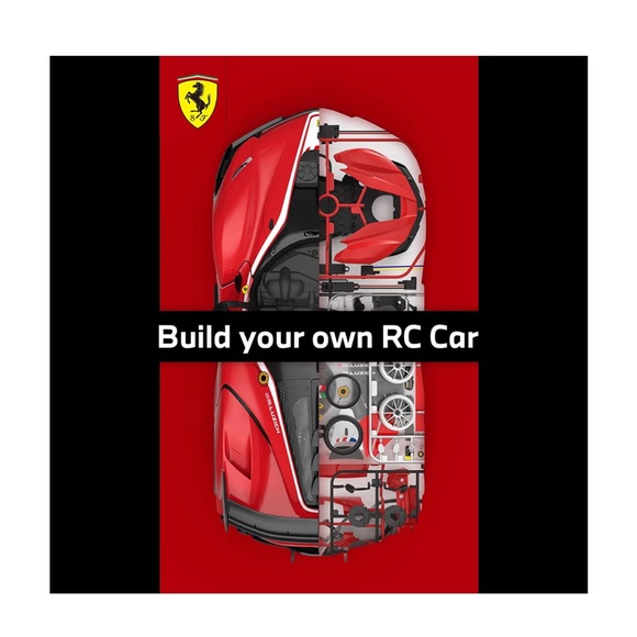 RASTAR RC Car Kits to Build, 1/18 Ferrari FXX-K EVO RC Car Assembly Building Kit - Picture 4 of 6